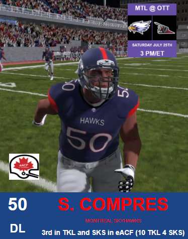 eAthletes_eACF's tweet photo. Hawks hope to catch idle Toronto for first.
๐ซ#Montreal Skyhawks (4-1) @
#Ottawa Renegades (1-4)
โฐ3 pm/et - Today!
๐บ https://t.co/CeeyCv6Y0v
#eSports @MaxFootballGame #MaximumFootball19 #PS4Live #Twitch #CFLparody #supportsmallstreamers
#eACF #RookieSZN Week 7 #MTLOTT https://t.co/aTu0eDggzh