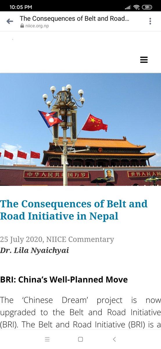 niice.org.np/archives/5634 Nepal desires to be land linked. #beltandroad #china_Nepal