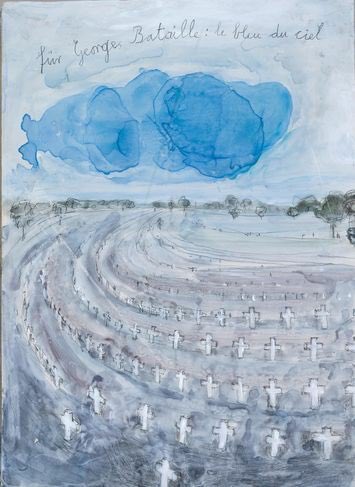 ANSELM KIEFER “For Georges Bataille: Le Bleu du Ciel.” thanks to @Daniel_K_B