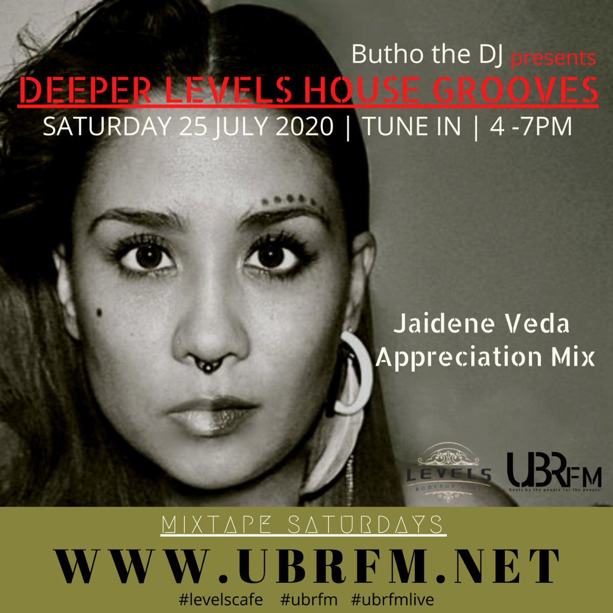 NkuliMajozi's tweet photo. #NowPlaying️ @jaideneveda - Sunday (@NickHolder Mix) on https://t.co/p1cGzjidu0 #JaideneVeda #AppreciationMix #UBRFM https://t.co/7YdYWSvoTe