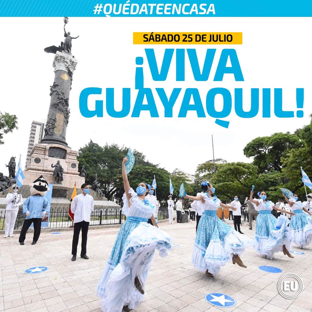 avliderman's tweet photo. Viva Guayaquil 💝485 años 🎉🎉 https://t.co/IYWRwPt5dA
