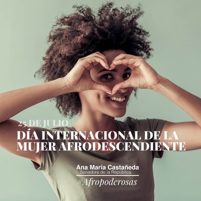 AnyMarCas's tweet photo. Aprovechamos esta fecha para exaltar el talante y la berraquera de nuestras mujeres afrodescendientes.
Nuestra lucha por la reivindicación y visibilización de sus derechos no se detiene. Seguimos tejiendo procesos que garanticen inclusión, justicia e igualdad.
#Afropoderosas https://t.co/l1LyNk8MXQ