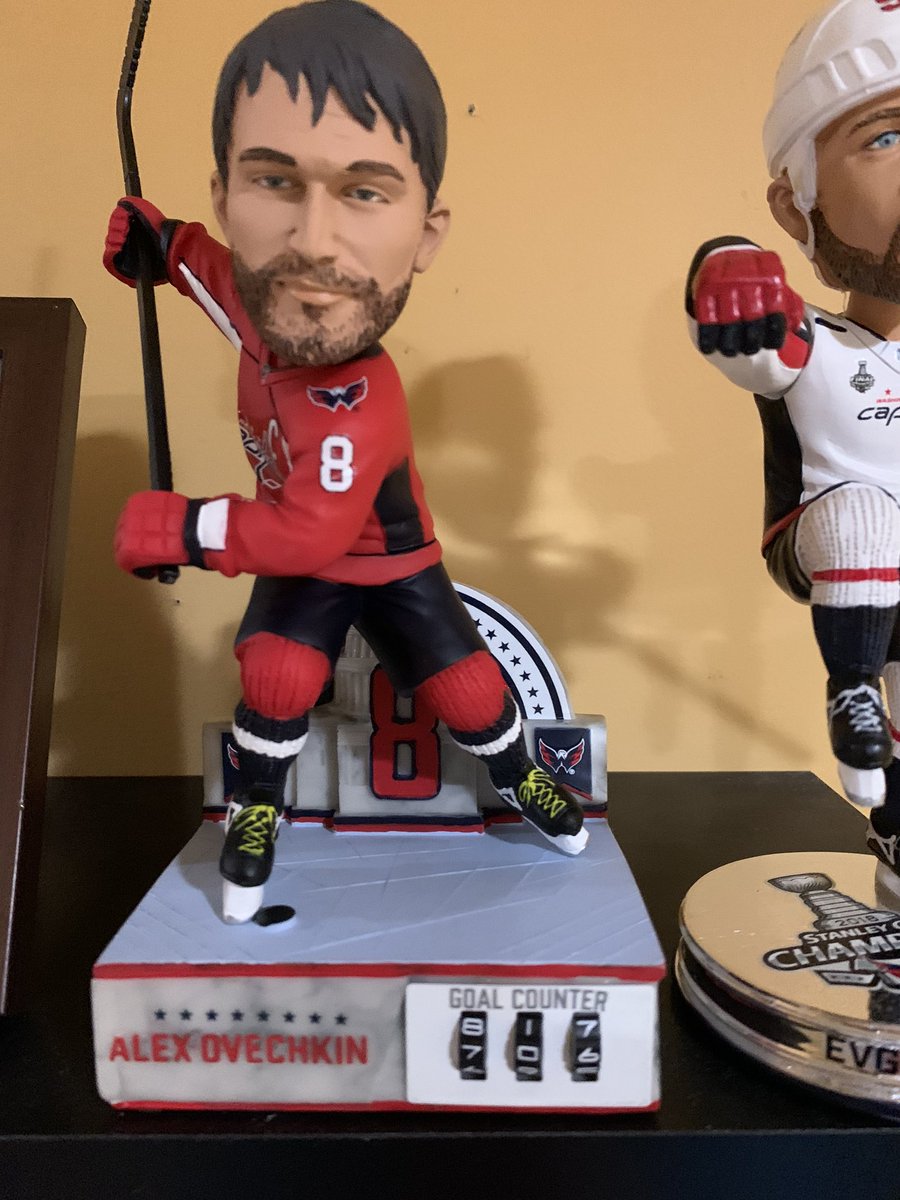 davecardinale's tweet photo. @NHL Will @ovi8’s goals in the round robin count toward his regular season goal record? #AskingForAFriend @russianmachine @Capitals https://t.co/nmmqjrZ8x9