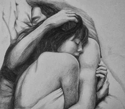 40 Romantic Couple Hugging Drawings and Sketches – Buzz16 | Romantic couple  hug, Drawings, Sketches