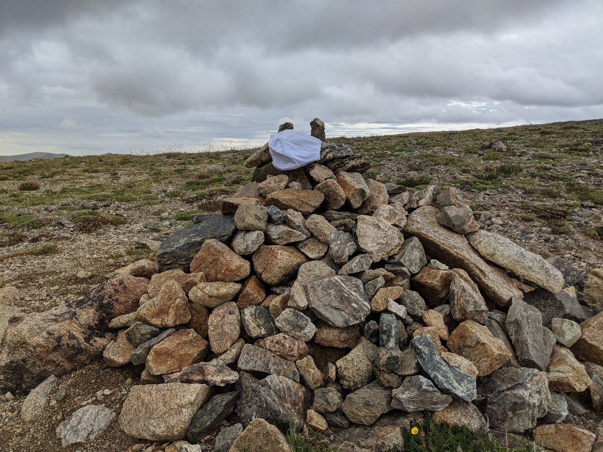 Finally found a #karen wearing a mask.  Guess she's reformed now. #LovelandPass