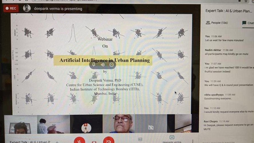 verma_deepank's tweet photo. Gave an expert talk on AI in Urban Planning, focused on my Ph.D. work supervised by @DrArnabJana. It was a unique experience where I got to interact with eminent personalities and other planning professionals from all over India. https://t.co/Y2Qp7QZNY7