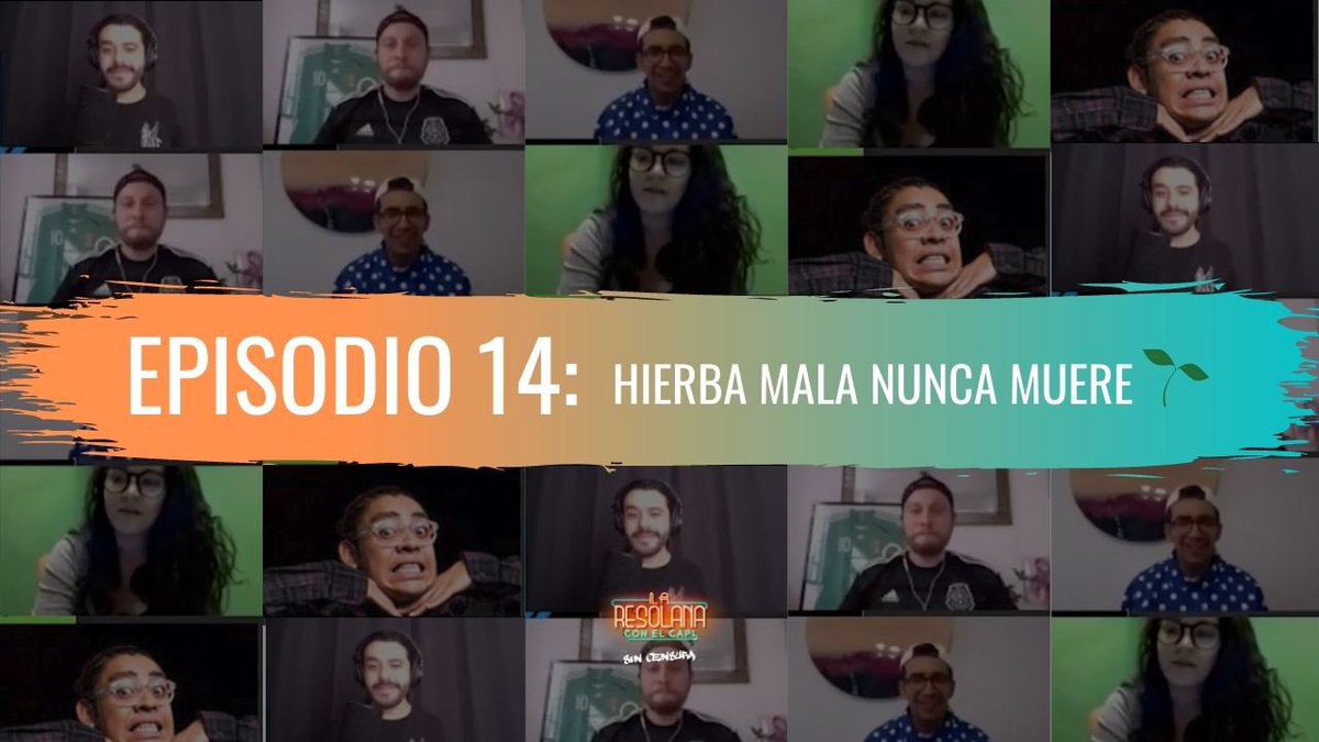 LaResolana's tweet photo. Nada nos para, chavos. Aviéntense el Episodio 14 de La Resolana Sin Censura.

¡Corran a YouTube! 🔺https://t.co/ApaINplgv4

También en Spotify 🎙 : https://t.co/mQdcpKeDLQ https://t.co/k34LHd6P9S