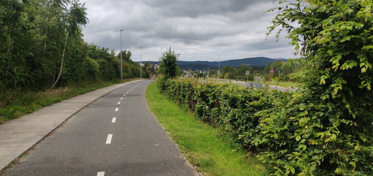 THREAD: I spent some time cycling around Wicklow Town yesterday to check out their cycling infrastructure. At its best, Wicklow probably has the best designed cycle paths anywhere in Ireland. But the limited extent of the network and very poor permeability hampers it's usefulness