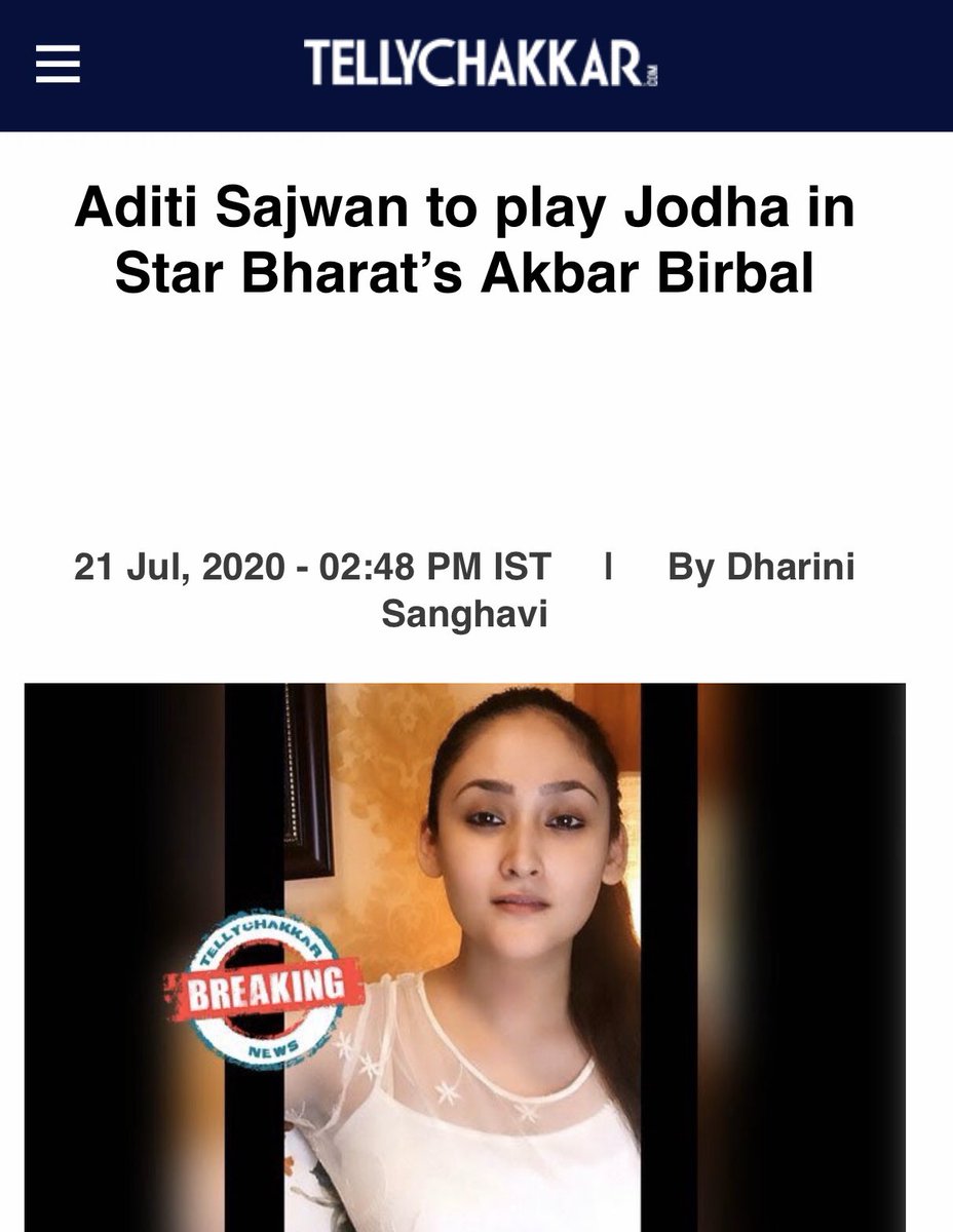 New beginnings✨✨✨ Jodha in  #akbarbirbal <a href="/starbharat/">STAR भारत</a> #Tellychakkar