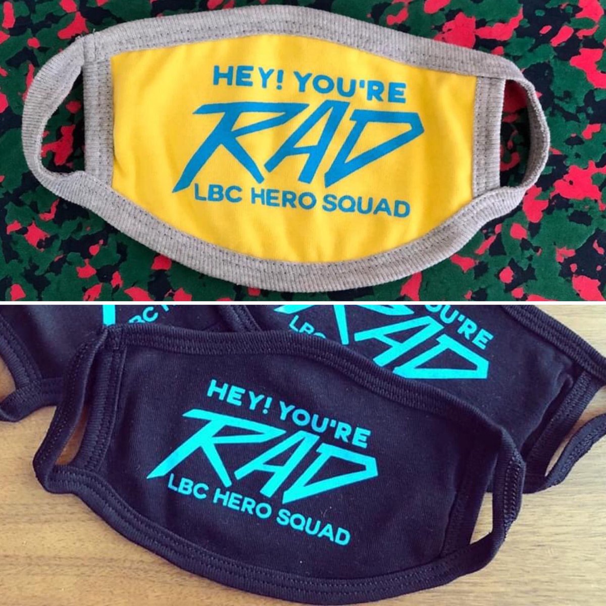AlisonFMorales's tweet photo. Just ordered these #rad masks, an opportunity from #proudtobeLBUSD CubberlyK8 families!  Click here: https://t.co/mCGjKAuo4v It’s always the right time to #celebratedifferences and #protecteachother!

Follow @lbcherosquad on Insta to read the story behind the #heyyourerad design! https://t.co/y35xQKD6HT