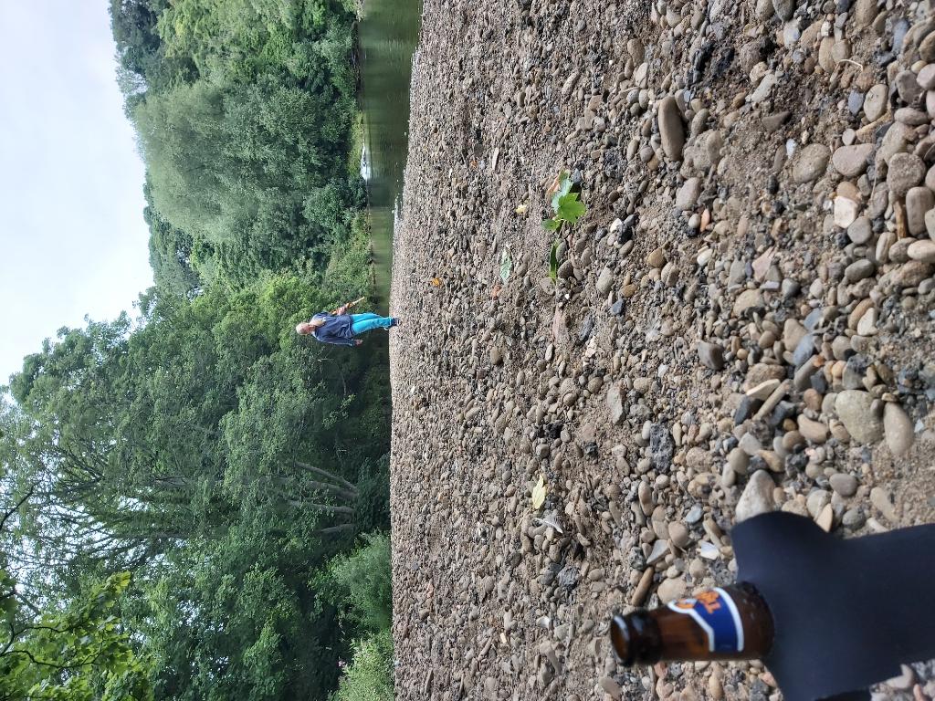 JasonACostello's tweet photo. When out on an evening stroll with littlest me at #brighouse beach and we get all excited about river monsters.
#thatsteasorted https://t.co/9N5vaSrsfe