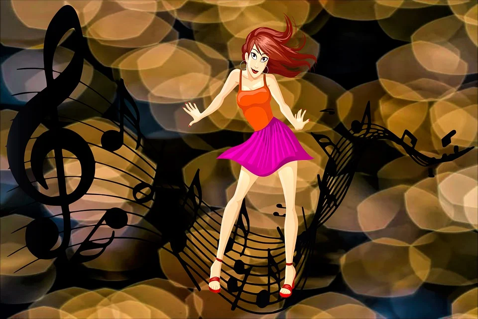 Dancer Girl Music - Free image pixabay.com/illustrations/…