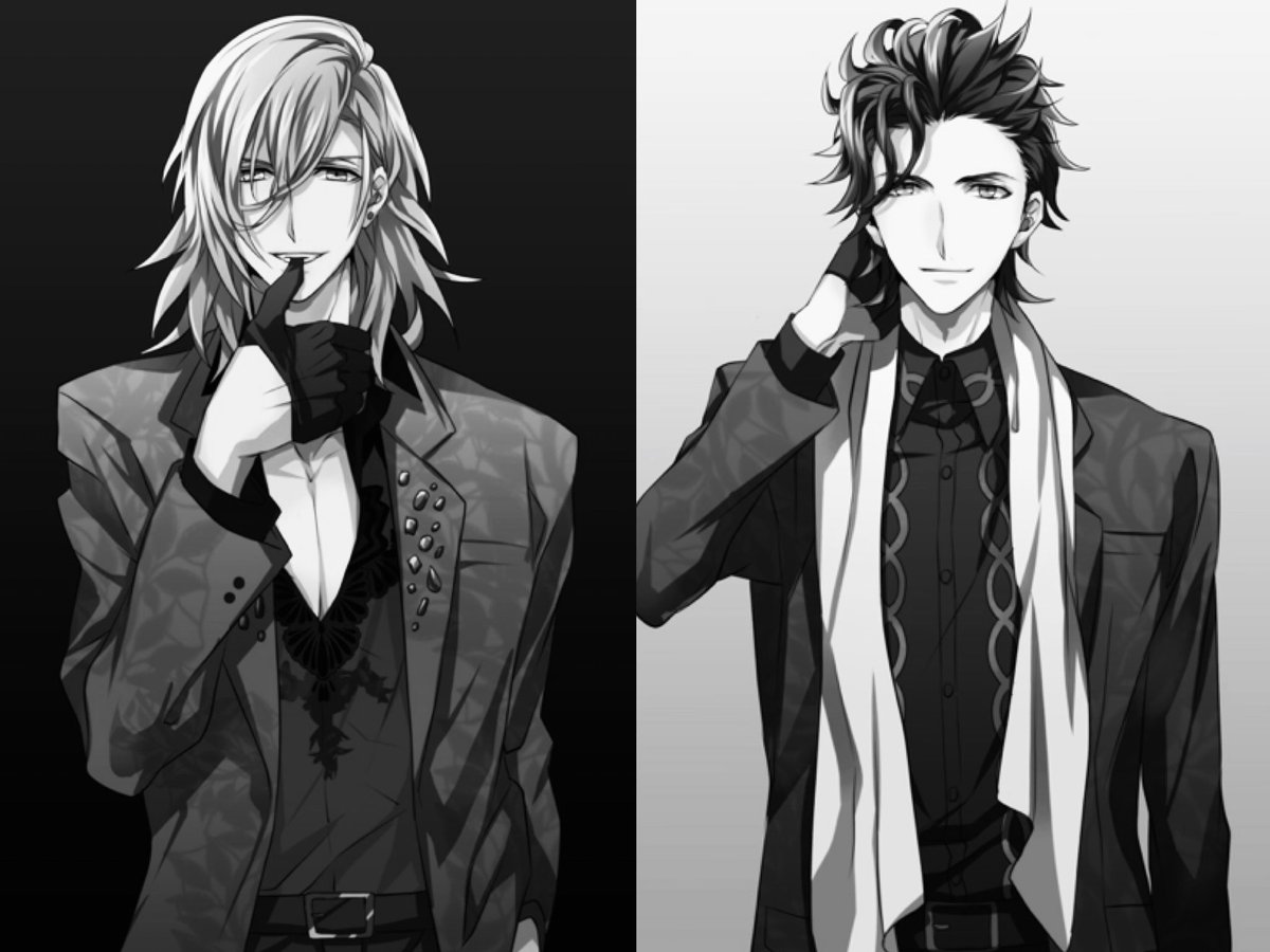 #絵をモノクロにするとかっこいい
レンくんの髪をモノクロにした時、私はトーン貼る派 