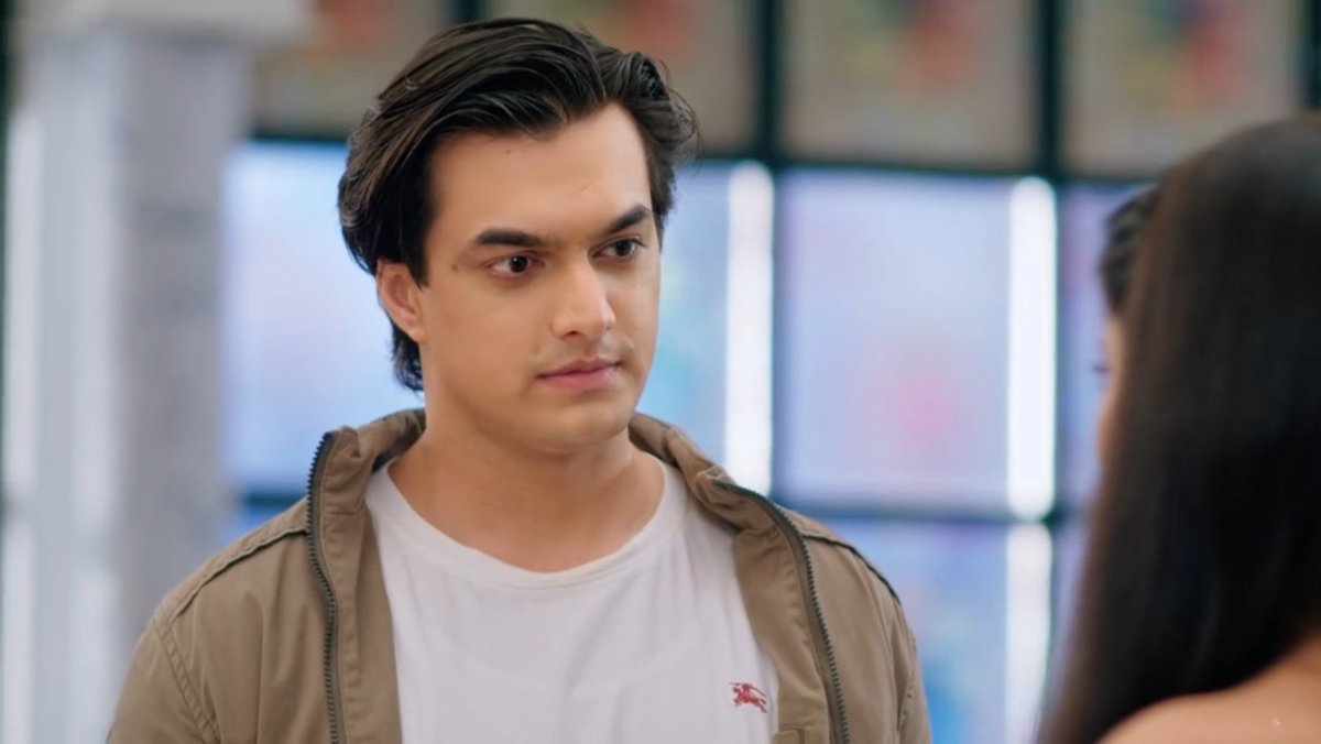 You can smile for the world all that you want,I can still see the tears that you try to hide.But these times shall pass, my dear, fret not,We'll make the impossible possible, you & I.No one knows her better than him - so he gives her strength just like she gave him. #yrkkh