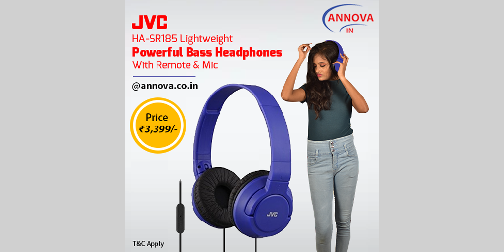 annovain_india's tweet photo. Now enjoy your favourite music with JVC Headphone.
Buy https://t.co/Fr1vHhH89I 
#JVC #JVCHeadphone #Headphone #BlueHeadphone #OverEarHeadphone #InEarHeadphone #WirelessHeadphone #HappyBirthdayKTR #iphone11 #DilBecharaDay #Swastika #SaveTodayForFuture #HrituZee #SunPharma https://t.co/GPB7XVlxjL