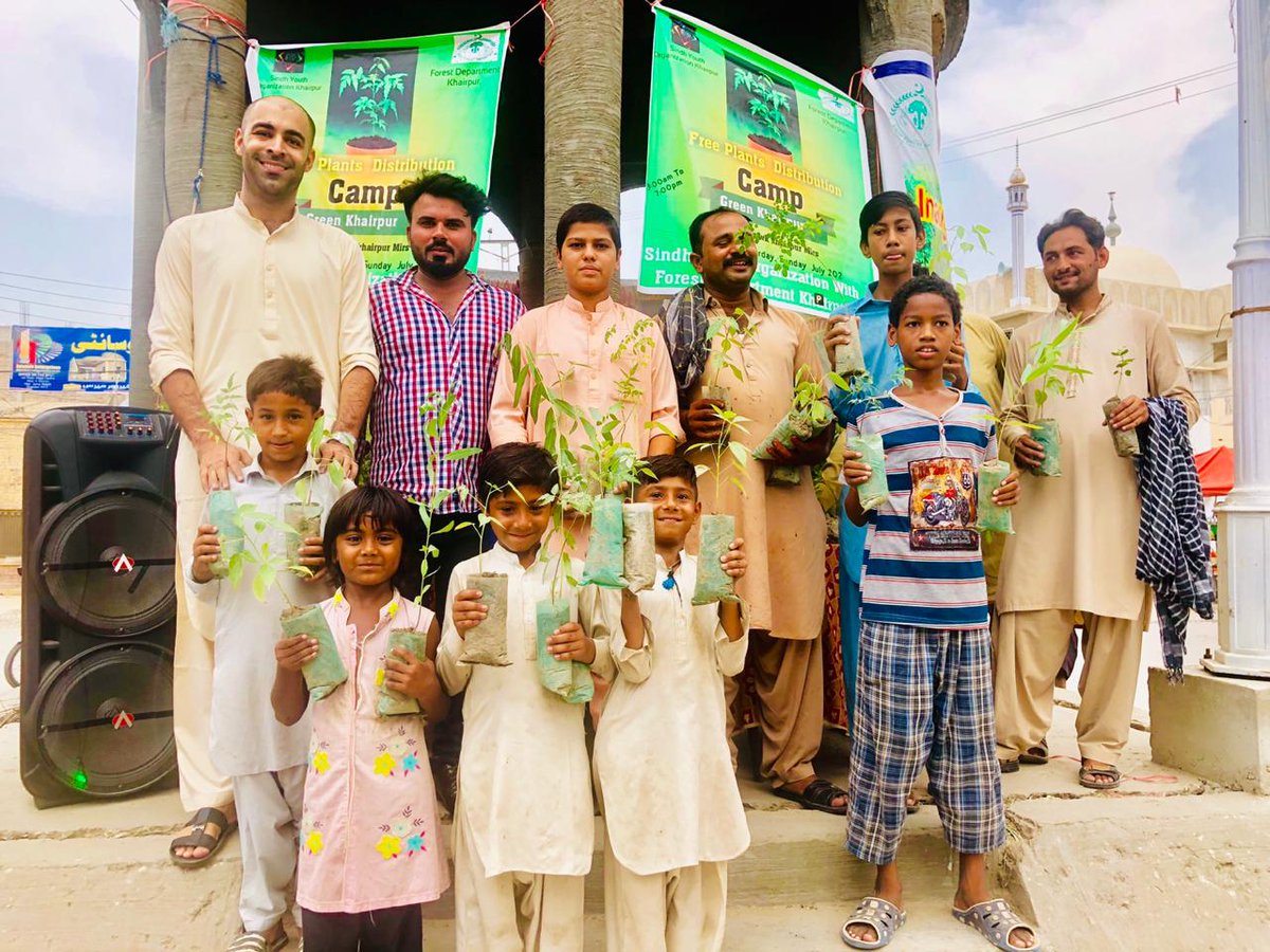 ShahBhatti143's tweet photo. #Sindh_Youth_Organization  Distributed 5K Free Plants To Public, At KhairPur Mirs,
#SYO_Founder @zayni_k @JavedNLaghari @SaeedGhani1 @92_naii @crazyyycatladyy @_ayesha_xo @foziarustamani @EmaanBebo @BismaWaseem12 @AuqatMeRho @Majid_Agha @hirawmalik https://t.co/t8mMmQmSLz