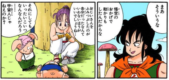 身勝手な兄ラディッツ Dbp公式編集課 2巻でピラフに捕まったあと悟空が大猿になったときのウーロン のセリフだけど 確かに悟空はサイヤ人だから宇宙人だ これは壮大な伏線だったのだろうか ドラゴンボール