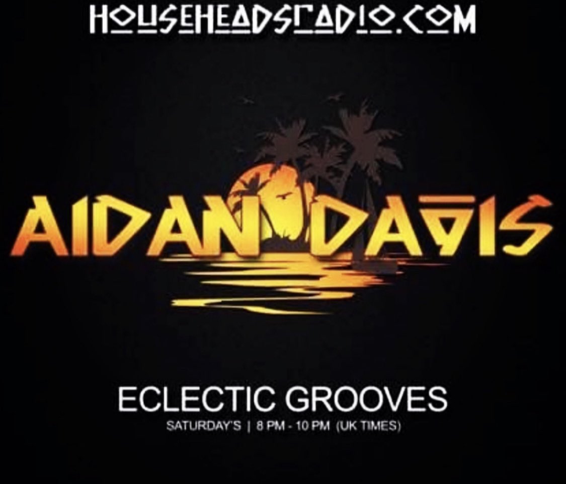 therealdjaidan's tweet photo. Catch me live in the mix from 8pm on https://t.co/Ehb1E2FJy9 #eclecticgrooves #ourhouseisyourhouse https://t.co/mrw3HLhcnz