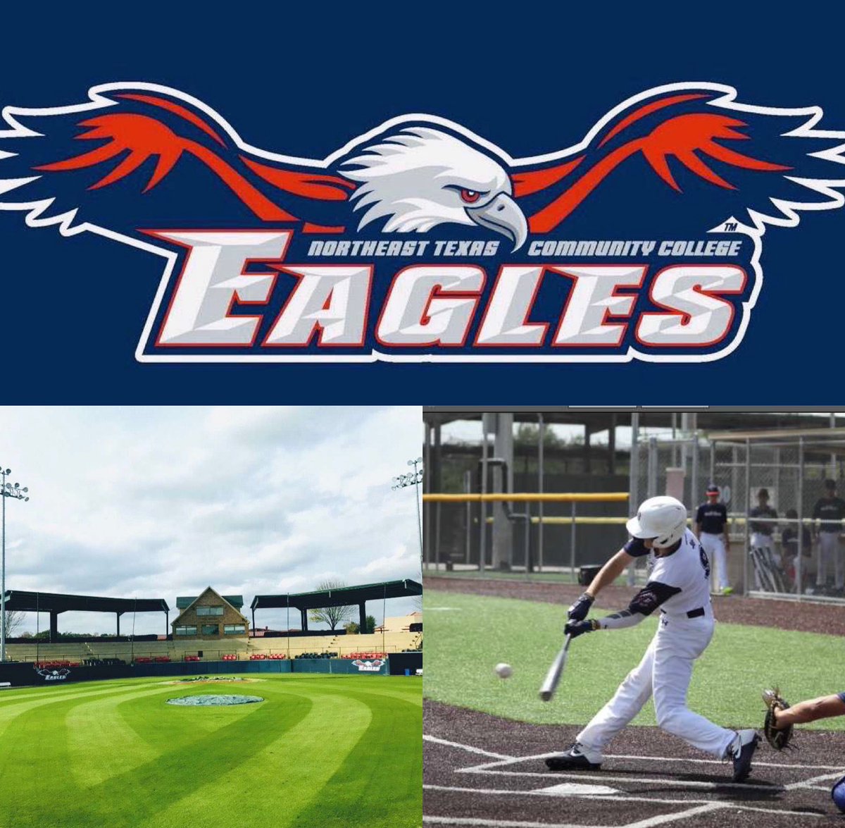 LKerkmaz's tweet image. I’m blessed to announce that I will be continuing my baseball career at Northeast Texas CC. I wanna thank my family, my coaches, and everyone that has helped me along the way. So excited to see what the future holds as an eagle. 🦅 #JUCOBANDIT @NTCC_Baseball @DTigerBaseball