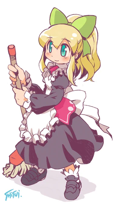 連休中1枚も描かないで終わる訳には～!(ノ゜∇゜)ノ 絵が描けない時のお約束ロールちゃんを投げる～ 