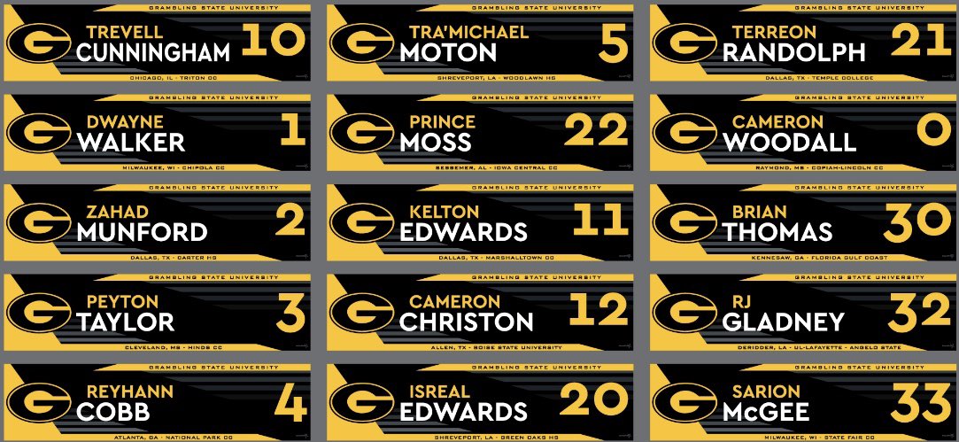 gsutigers_mbb's tweet photo. GramFam...GramFam...GramFam...
The moment you all been waiting for....Here is your 2020-2021 roster with the numbers of your G Men...Get your popcorn 🍿🍿🍿🍿...#EverydayMatters #TheGrind #GramFam #PackTheHAC @GSU_TIGERS https://t.co/bR5qkKLY6s