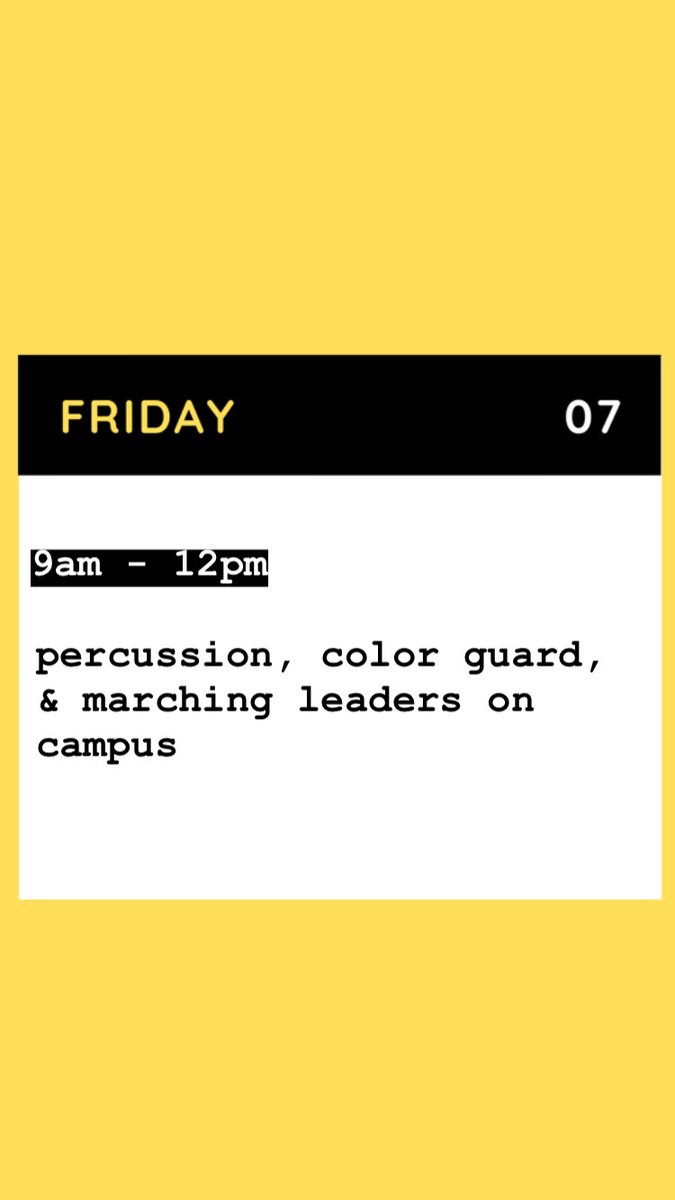 MVHSMarching's tweet photo. Marching Mustangs August Camp Updates: https://t.co/MFqHFDtfoY