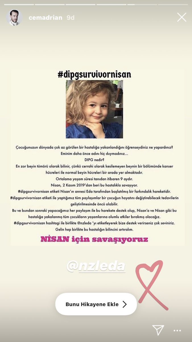 nzleda's tweet photo. #dipgsurvivarnisan https://t.co/CWzSRmojvt