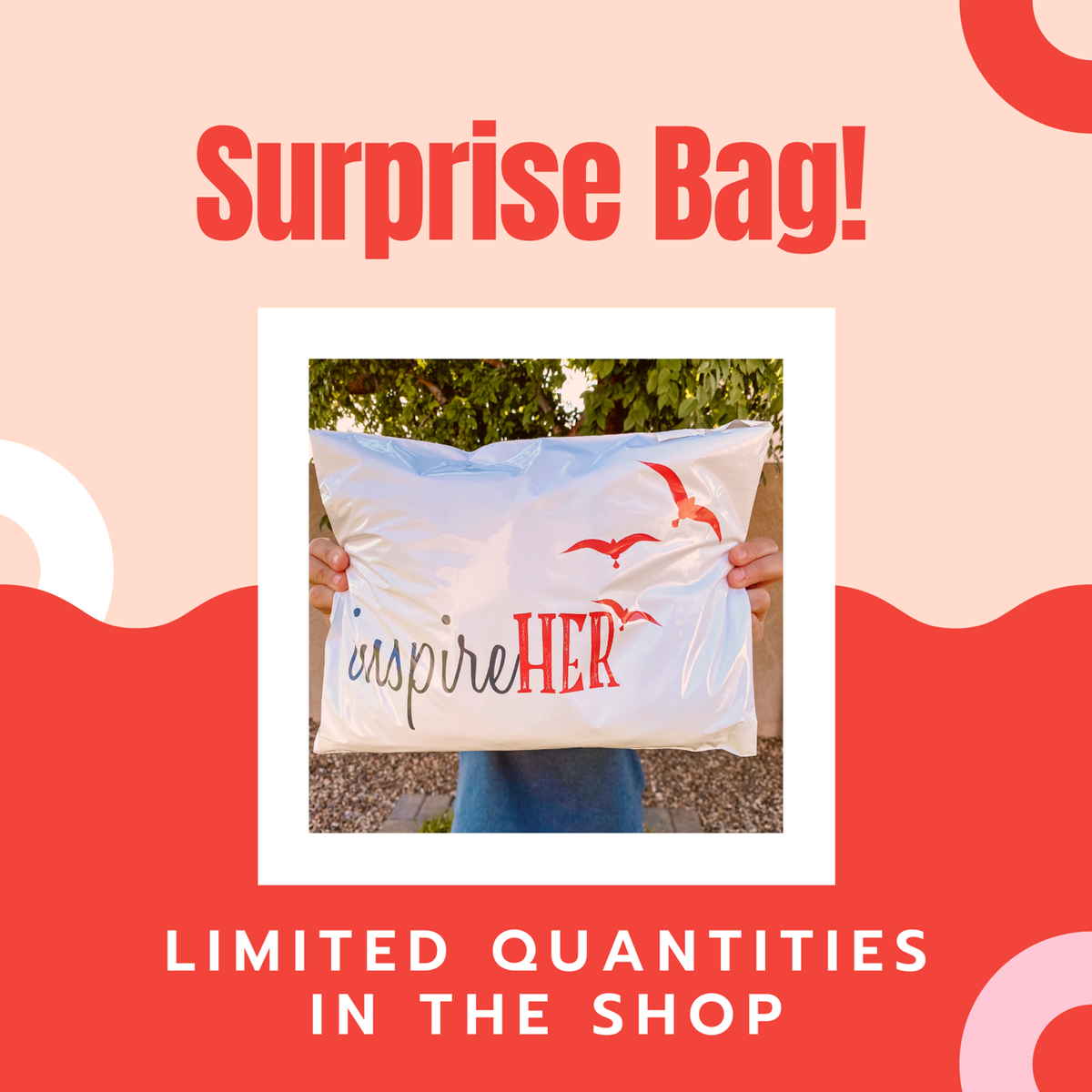 inspireHERnow's tweet photo. Still Some Surprise Bags Left! 😍 - https://t.co/xnwdwYXpoP https://t.co/ppBb559mqT