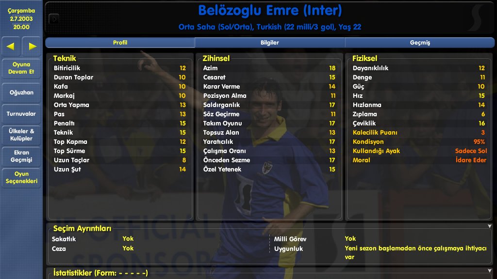 Yolun Açık Olsun Emre Belözoğlu