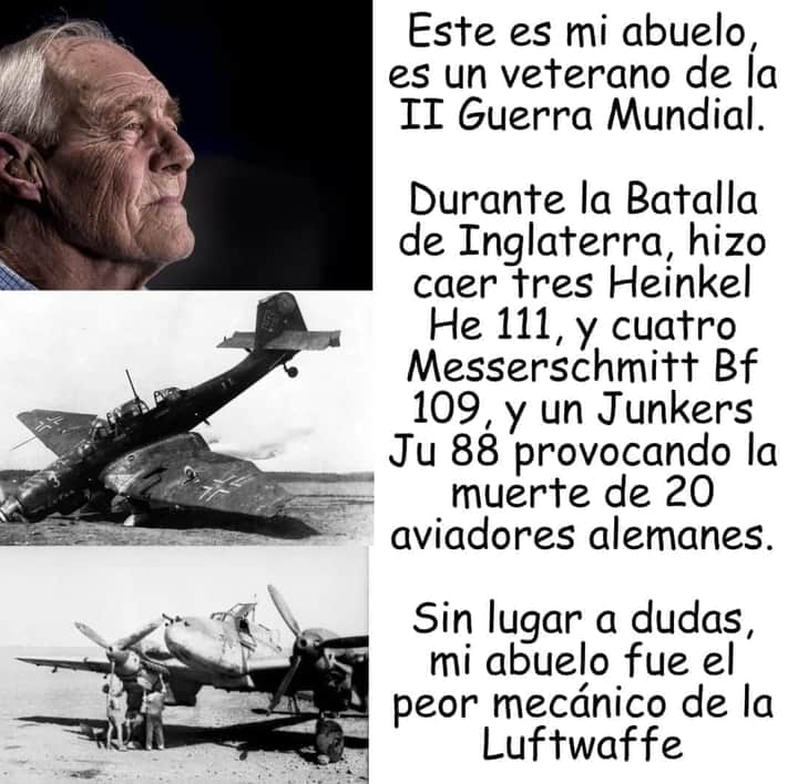 forocoches's tweet photo. Mi abuelo 🥰🤣 https://t.co/ioXYsnA84g