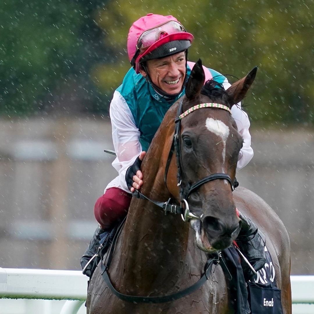 HTalentMgmt's tweet photo. History makers!!๐๐๐
A massive #congratulations to our client @FrankieDettori on winning the #KingGeorge at Ascot today!๐๐ปโฃโฃโฃ
โฃโฃโฃ
Making #racing history with this being a record-breaking third King George for Frankie and Enable!๐
Incredible!! #GoEnable https://t.co/uKIXGc5bFX