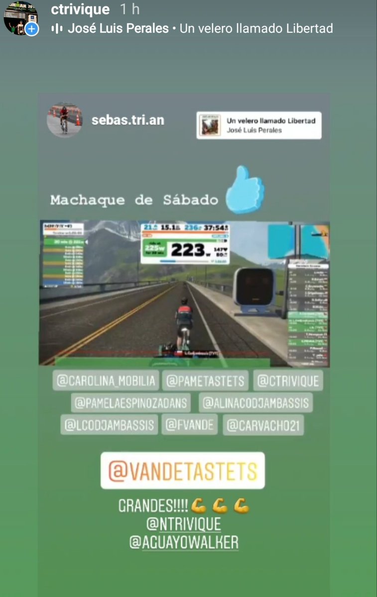 ctrivique's tweet photo. @Ntriviqueg @fvande @aguayowalker hoy se entrenó con el gran Team VandeTastets [TVT]👌👌👌🚵‍♂️🚵‍♂️🚵‍♂️ manteniendo la motivación 🙌🙌🙌 https://t.co/JAbUh6SoxX