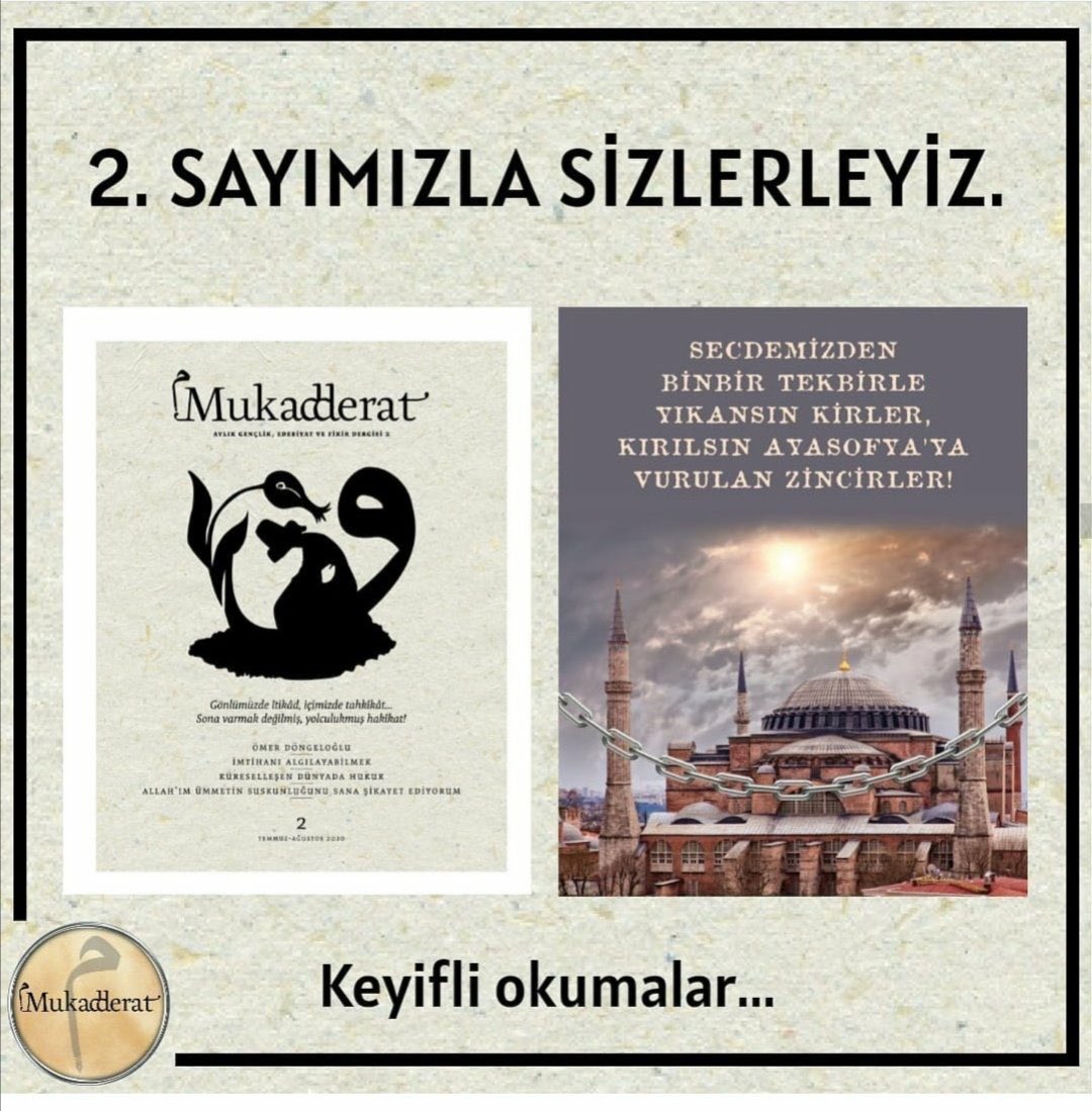 Muif60's tweet photo. Okulumuz öğrencileri tarafından oluşturulan Mukadderat Dergi’ye desteklerinizi ve ilginizi bekliyoruz. Detaylı bilgi için @Mehmetfatihtug arkadaşımızla iletişime geçebilirsiniz. Dergi hakkındaki incelemeleriniz için: https://t.co/ahEYqgozfK https://t.co/32fHVNhjmG