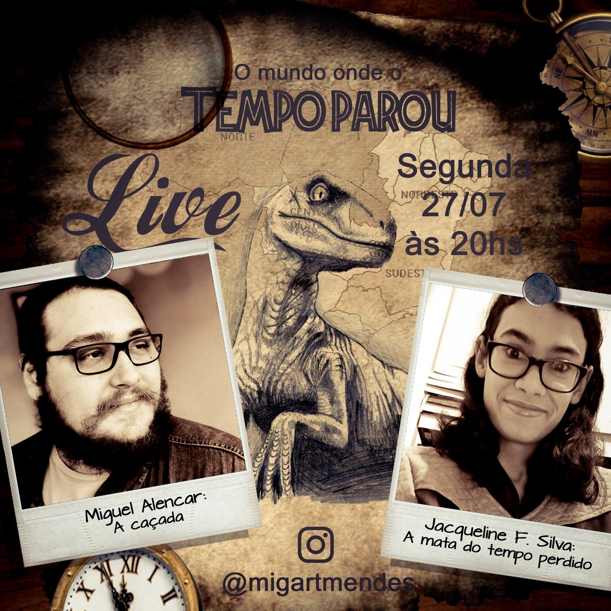 GLFellowynn's tweet photo. 🦕 Eles nunca desapareceram, os apoiadores de: "O mundo onde o tempo parou" estão por dentro.
Saiba mais na live, segunda 27/07 às 20hs.
🦖 https://t.co/ddq5WwR80x
#CartolaEditora #MundoPerdido #Catarse #Dinossauros #Contos #Fantasia #Literatura #Autor #QueroLer #Livros #GeekBr https://t.co/L0JRxMIa6h