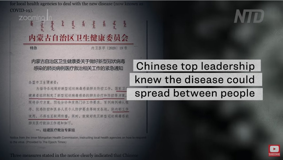 12) In fact the CCP had issued a warning to all hospitals by January 14th itself to secure the health of medical workers in a series of instructions.But for another week kept misleading the world about the deadly virus, trying to cover on the business and investments side.