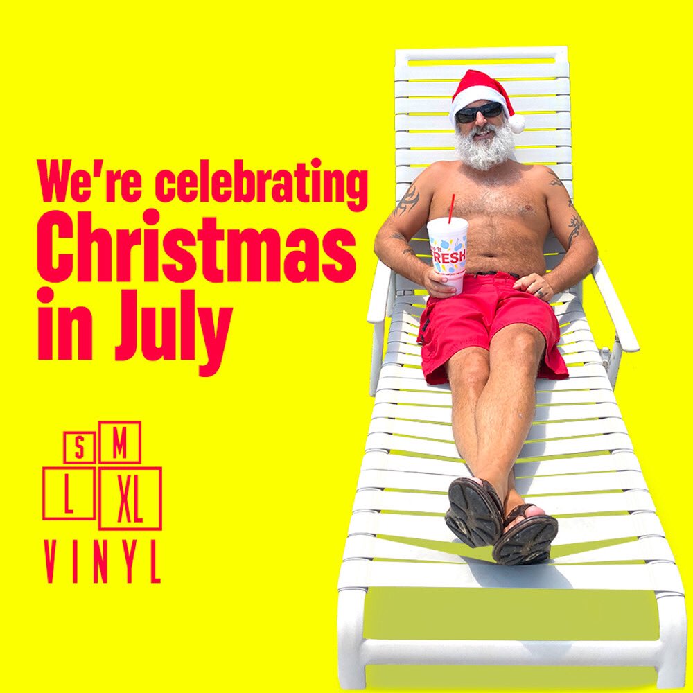 Christmas in July... 20% Off All Christmas Titles this weekend! Have you spun any Christmas vinyl this month?