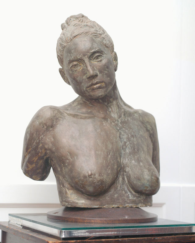 "Emma" is a remarkable work of art by Luz-Mary Harris. She creates sensitive representational sculptures that convey the power of the human spirit. She is a Manhattan Arts International “HerStory” exhibition award-winning artist. manhattanarts.com/luz-mary-harris