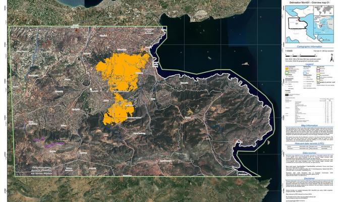 amna_news's tweet photo. Νέος χάρτης από την πυρκαγιά στις #Κεχριές, μέσω του @CopernicusEMS 

#EMSR447 #Kechries #Greece #wildfire #delineation
#Copernicus #CEMS #RapidMapping #EUCivPro https://t.co/GecKNllTVY