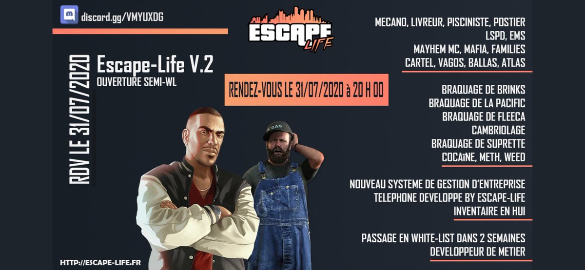 PierroootEL's tweet photo. Ouverture de la V.2 très bientôt, venez jouer c'est une dinguerie 🤟. 
Sa passe en free access pendant 2 semaines donc venez essayer, vous serez pas déçu 🤗
@EscapeOfficiel https://t.co/9FnsMmRxl9
