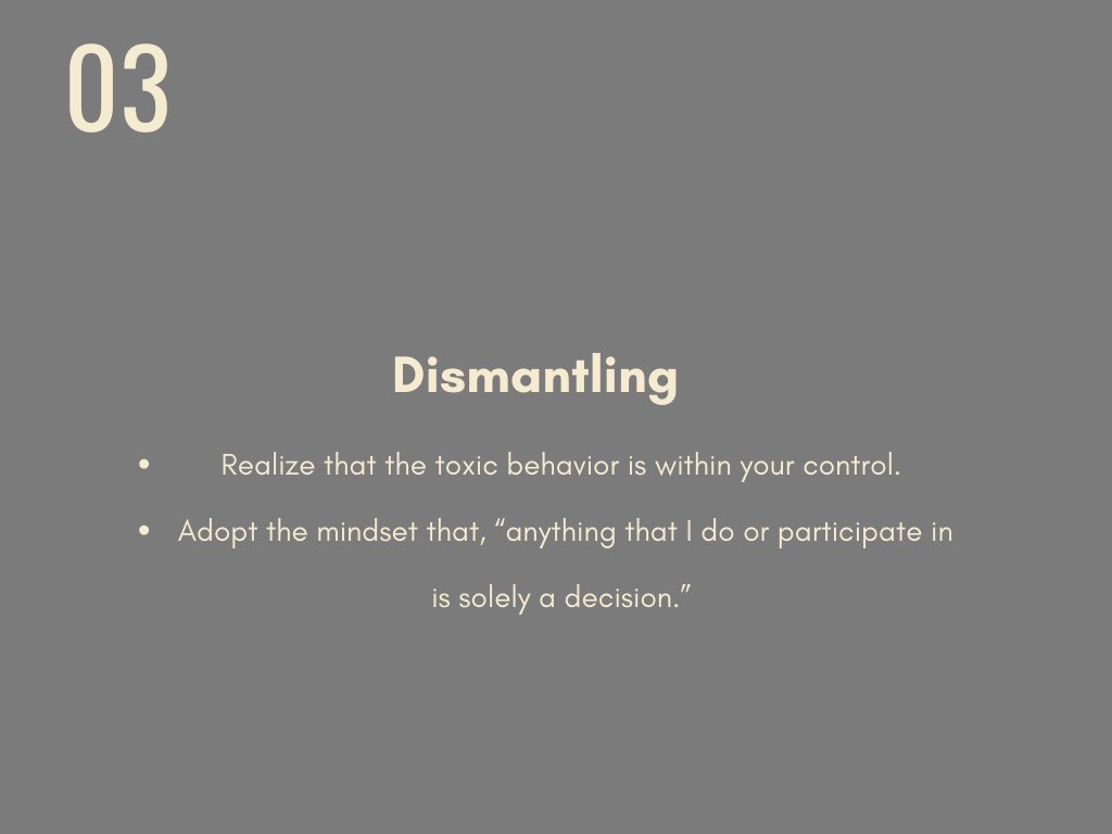 IOBranding's tweet photo. Check out these examples and stages to go through to overcome toxic traits. We also encourage you to mediate on Romans 12:2. Overcoming toxic behavior is all about mind renewal 🙌🏾 https://t.co/NNs0cOa11f