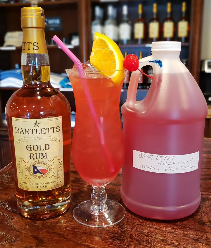 With Hurricane Hanna heading for us, let's celebrate with $5 hurricanes to-go! Also available are hurricanes by the half-gallon for $39.95.  This is not a mix!  Booze included, just pour over ice and enjoy.  😎🍹come see us until 6 today! 
#hurricane #bartletts #supportlocal