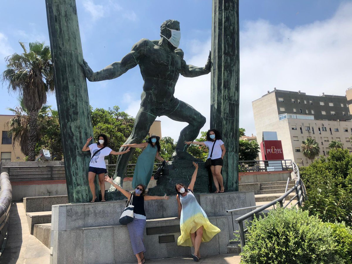 TurismodeCeuta's tweet photo. Un divertido grupo de Algeciras que ha venido a #Ceuta a pasar un día en nuestro @ParqueMMCeuta 

¡Prometen volver!

Os esperamos... ¡gracias por vuestra visita! 😉

#Ceuta #TurismodeCeuta #CeutaEmociona #emocionados https://t.co/Bm1b3yC74g