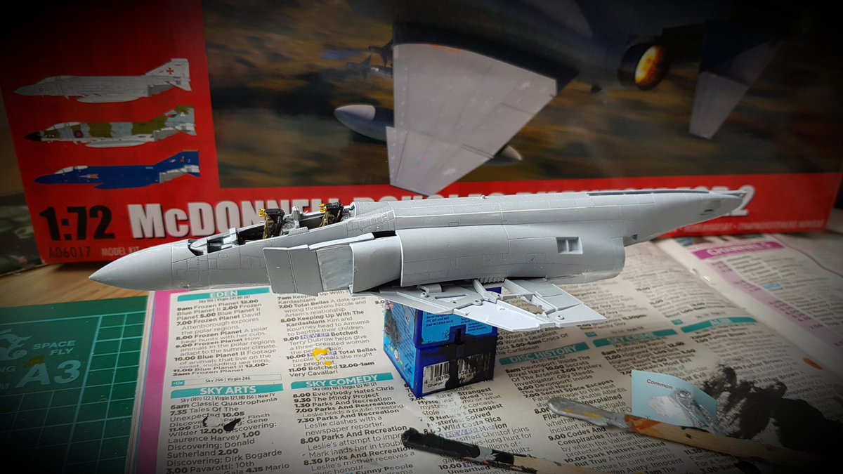 john_bartrop's tweet photo. Not a bad first days progress. #74squadron #tigermeet #f4ephantom2 https://t.co/hQCM5XNxPK