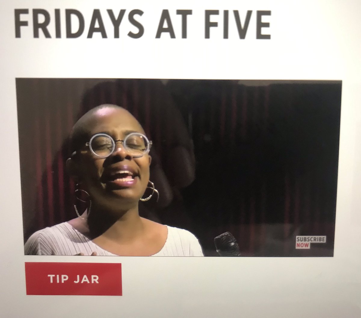 The <a href="/SFJAZZ/">SFJAZZ</a> #FridaysAtFive series is part of my strategy for keeping sane, safe &amp; joyful during #Covid_19. Yesterday <a href="/cecilesalvant/">Cécile McLorin Salvant</a> &amp; <a href="/sjfortner/">Sullivan Fortner</a> brought #Happy to my in-home #HappyHour. The arrangement of “Somewhere” was gorgeous, and “One Step” made my heart sing! Thank U! #jazz