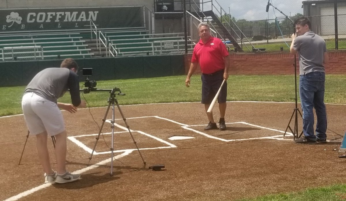 COhioClippers's tweet photo. Filming a TV commercial,where I coached my last game exactly 2 years ago brought back so many memories.  Would give almost anything to take the field with my guys one more time. https://t.co/RNatuIn73G