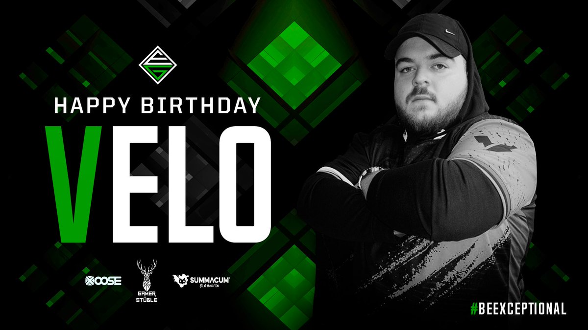 ExceptionalGM's tweet photo. We are back!
A little bit to late but we would like to wish @Velocitaaa only the best today because it‘s birthday time!
Happy Birthday and have a great day!
#birthdayboy #beExceptional #ExGang https://t.co/YIK7ai9arq