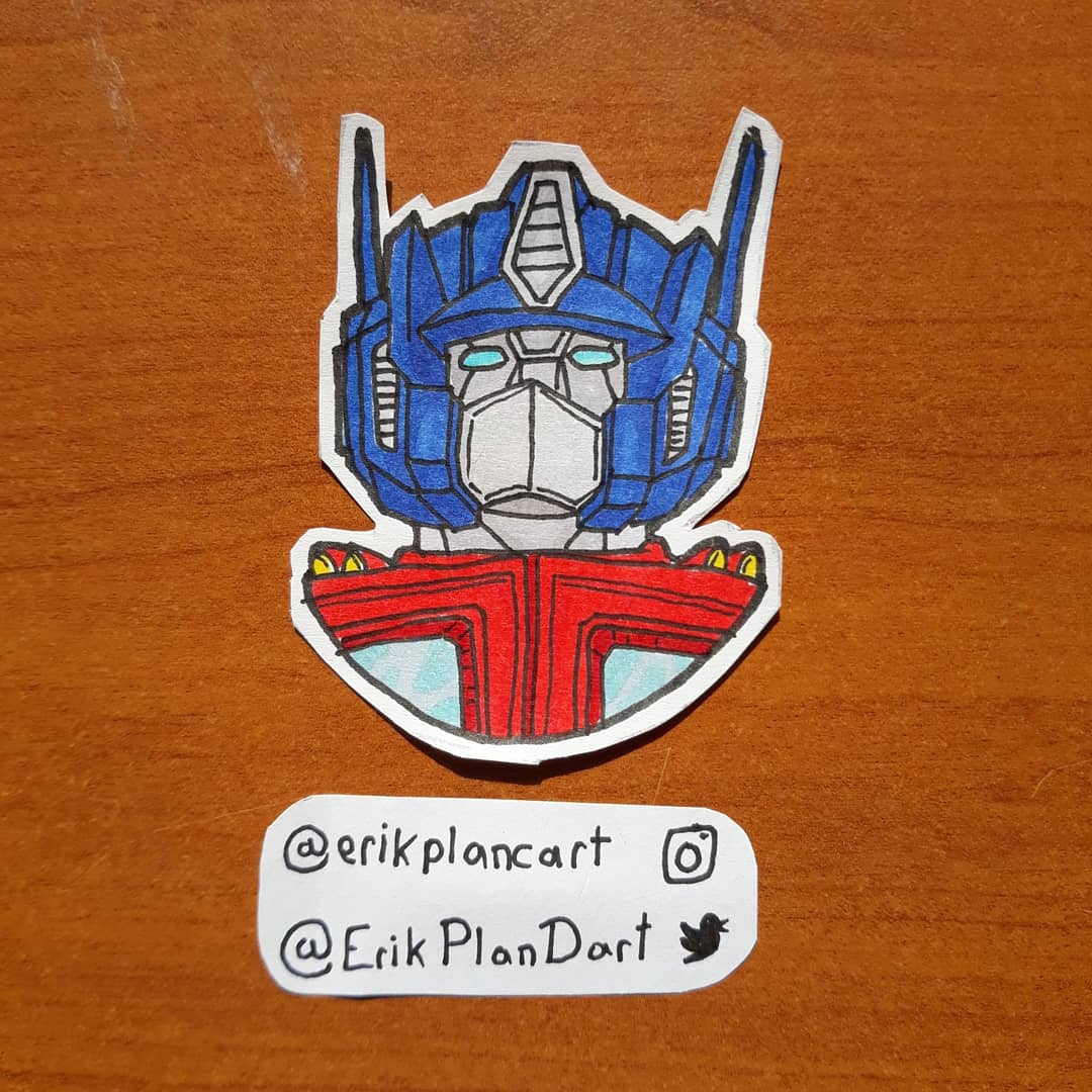 ErikPlanDart's tweet photo. Optimus Prime
#Fanart #traditionaldrawing #draw #drawing #dessin #art #originalart #artwork #artist #robotindisguise #artdrawing #comics #comicsart #comicsbook #comicsbookart #superherocomics #sketch #transformers #transformersG1 #optimusprime #autobot #autobotsrollout https://t.co/dfgbkWnCjm