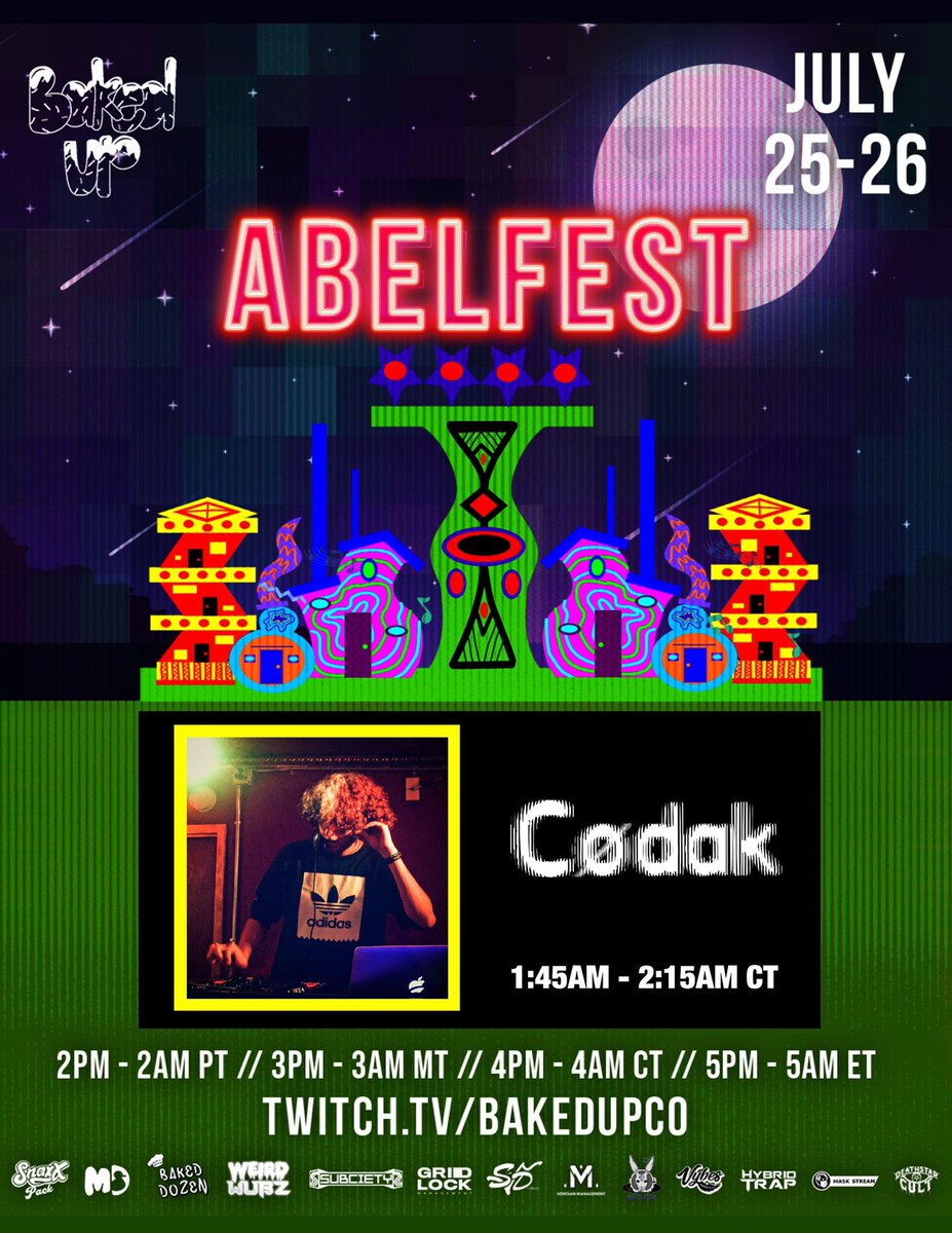TheSubciety's tweet photo. CΓΈdak tonight! Come get you some π @bakedupco #Ablefest https://t.co/oPFDaEC0IG