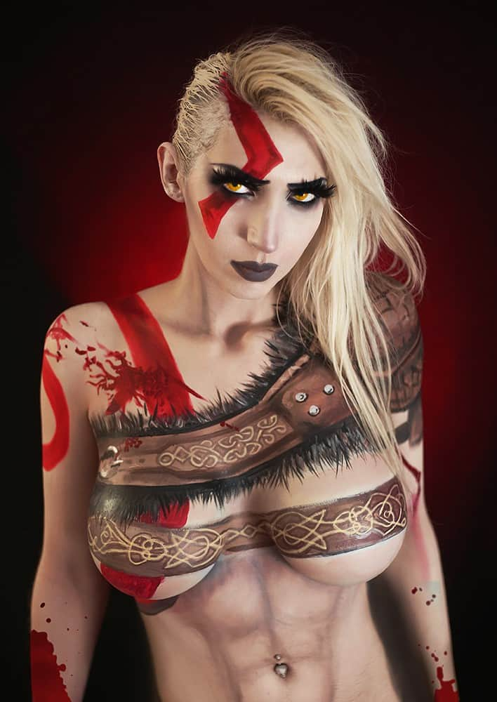 Femme KRATOS from God of War!Watch me live on http://Twitch.tv/Intraventus ...