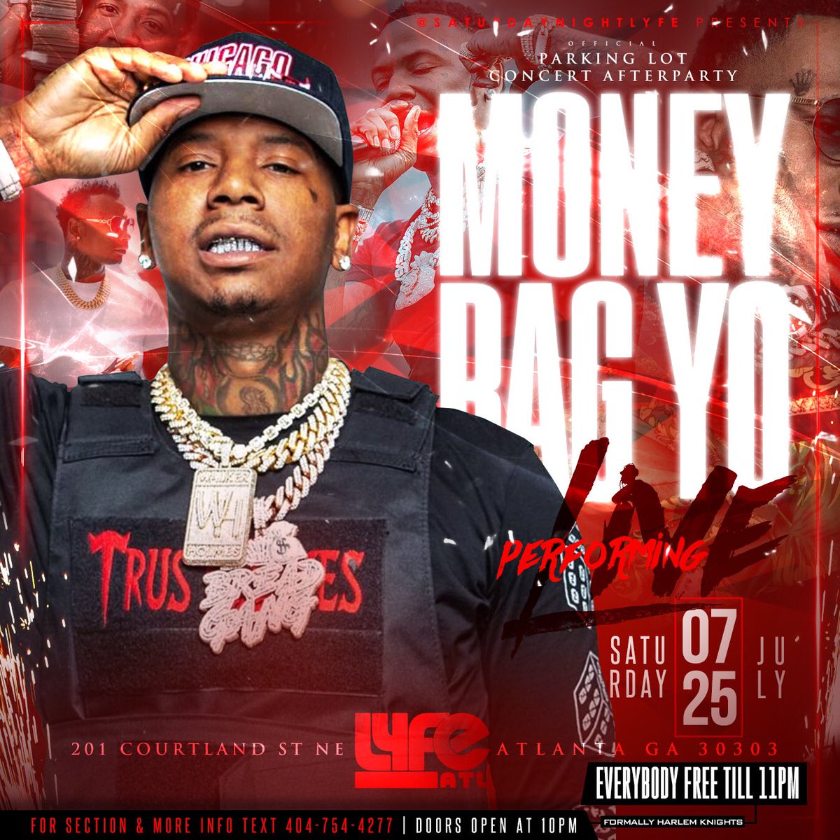 Troublekidv's tweet photo. Moneybagg yo tonight @ Lyfe 201 courtland Street NE #moneybagginatl #atlmoves https://t.co/LnSc0zHcAB